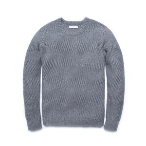 Outerknown Men's Eastbank Crew Sweater wool mix knit Extra Large XL EUC